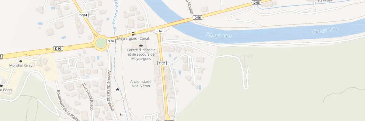 Plan du 5059 Rue Saint Sébastien à Meyrargues