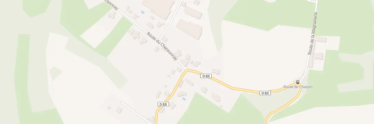 Plan du 2 Rte du Chansonnay à Corbelin