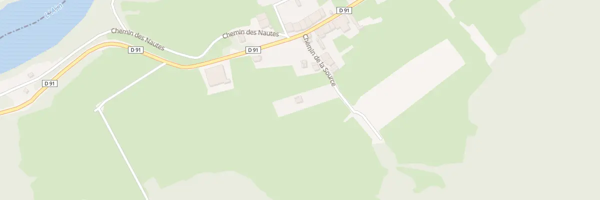 Plan du 92 Che de la Source à Matafelon-Granges