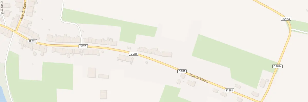 Plan du 43 Rue de Visain à Marcilly-en-Bassigny