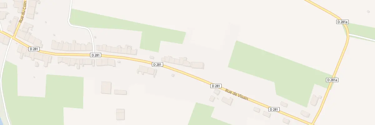 Plan du 45 Rue de Visain à Marcilly-en-Bassigny