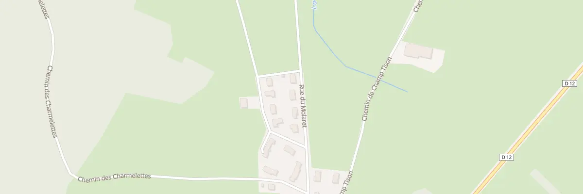 Plan du 425 Rue du Molaret à Vieu-d’Izenave