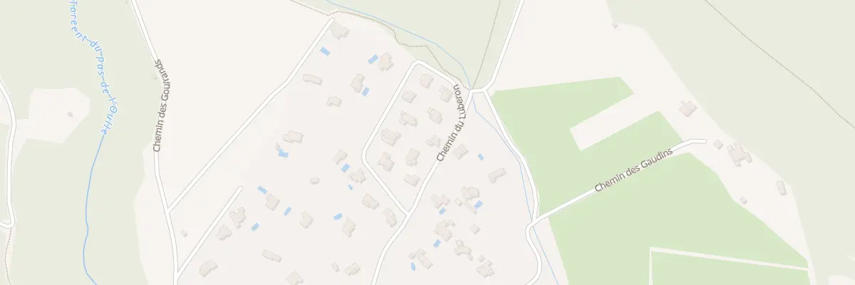Plan du 1295 Rte de la Montagne à La Motte-d’Aigues