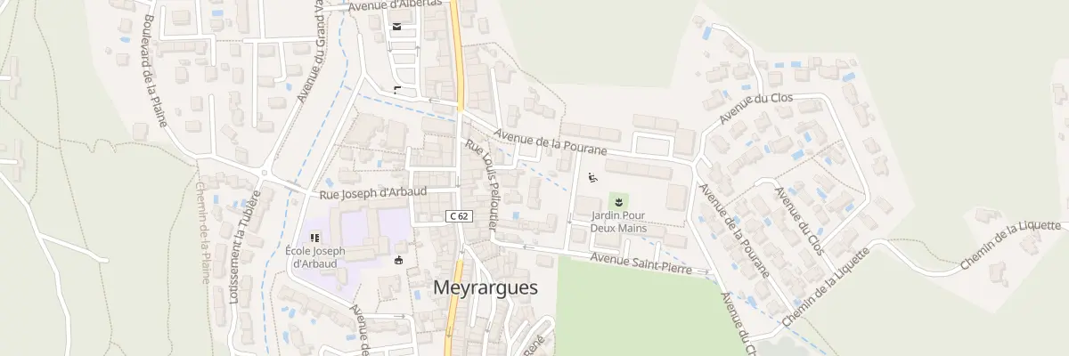 Plan du 6 Cité La Pourane à Meyrargues