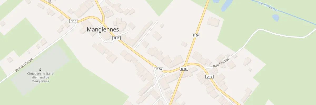 Plan du 6B Gr La Grande Rue à Mangiennes