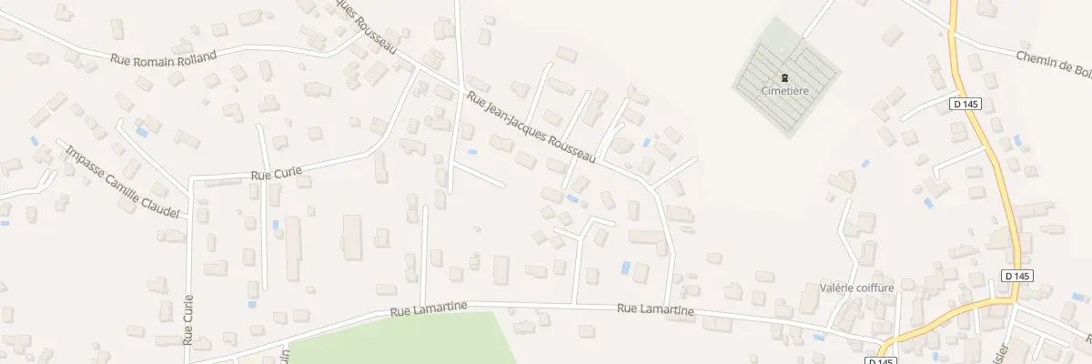 Plan du 189 Rue Jean Jacques ROUSSEAU à Saint-André-le-Gaz