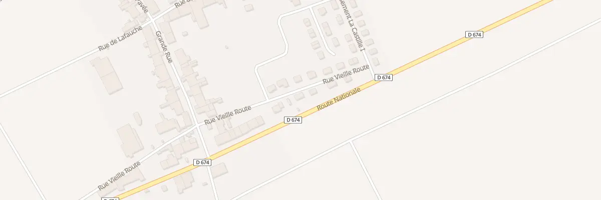 Plan du 8 Rue Vieille Route à Liffol-le-Petit