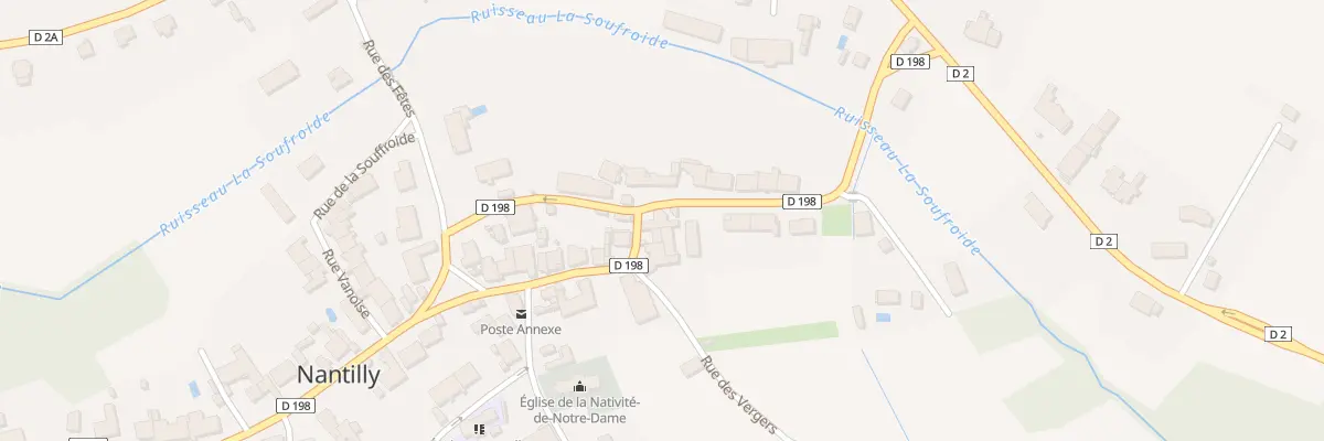 Plan du 16 Rue Basse à Nantilly
