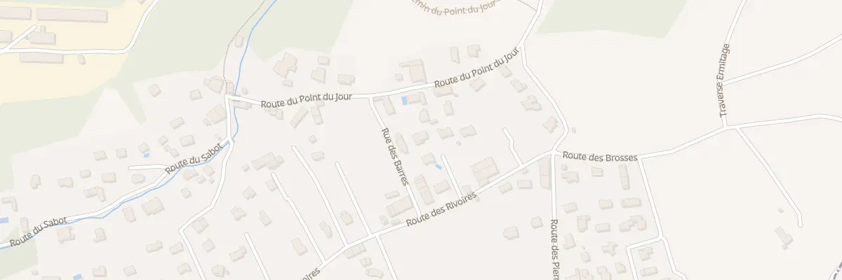 Plan du 535A Rte des Rivoires à Vourey