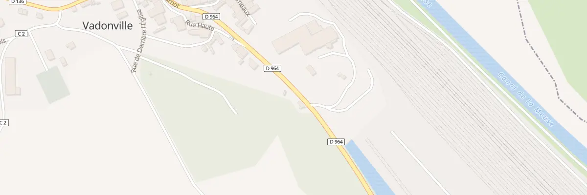 Plan du 4 D’964 à Vadonville