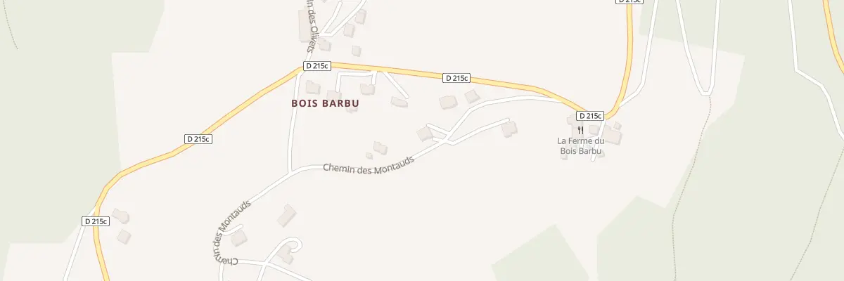 Plan du 180 Che des Montauds à Villard-de-Lans