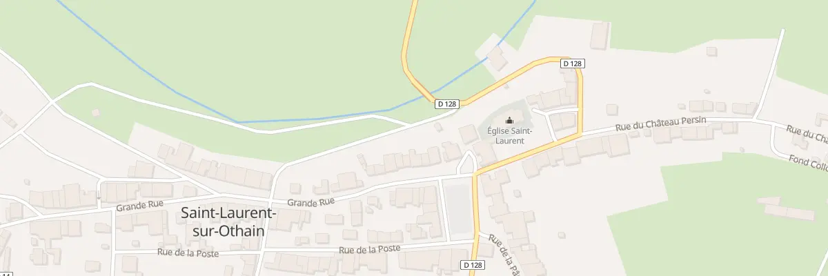 Plan du 12 Gr Grande Rue à Saint-Laurent-sur-Othain
