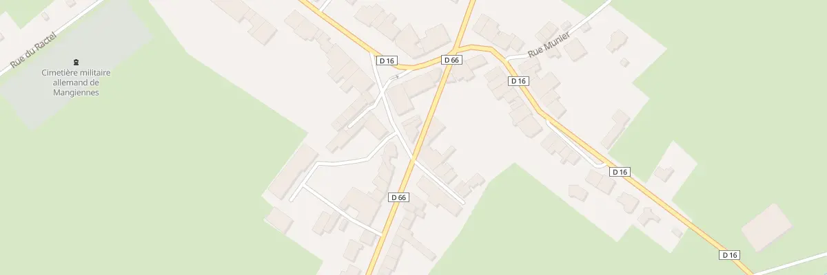 Plan du 2 Rue du Chateau à Mangiennes