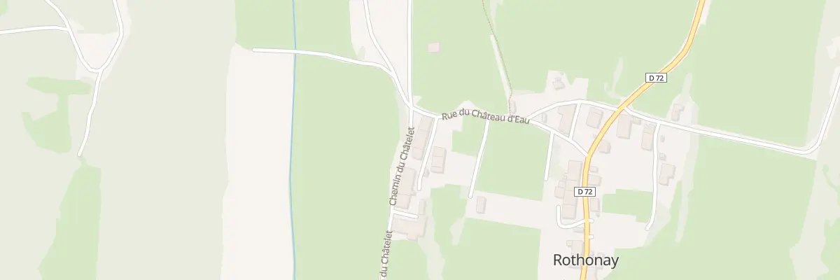 Plan du 3 Rue de la Malatière à Rothonay