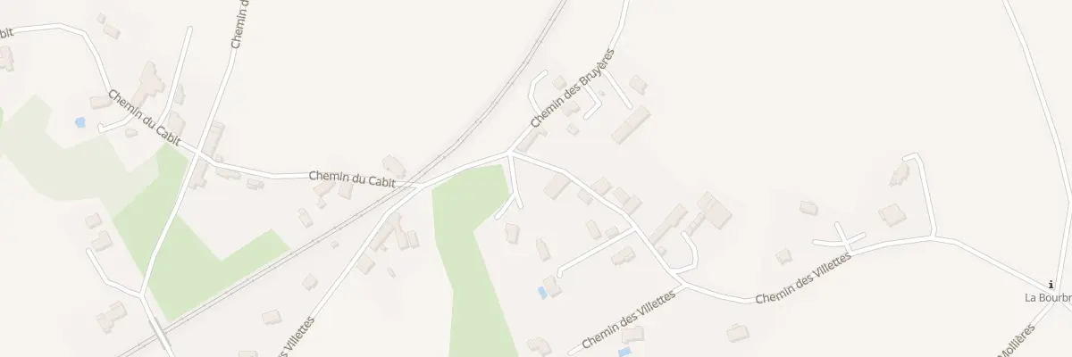 Plan du 74 Che des Villettes au Passage