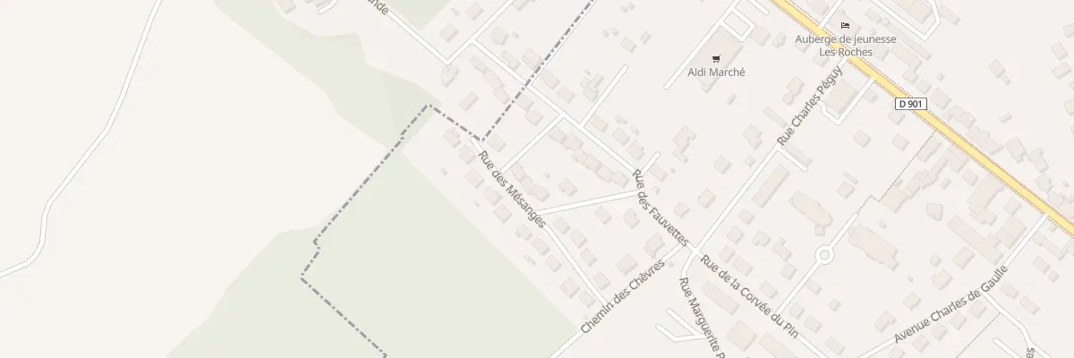Plan du 11 Rue des Mésanges à Saint-Mihiel