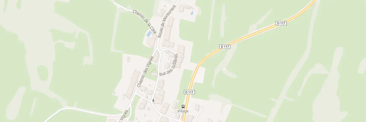 Plan du 58 Rue des Grillères à Geruge