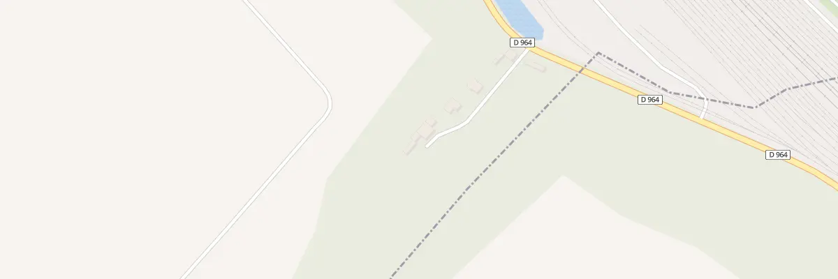 Plan du 3 D 964 à Lérouville