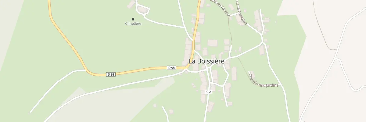 Plan du 178 Rue de la Ranche à La Boissière