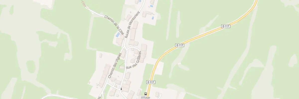 Plan du 74 Rue des Grillères à Geruge