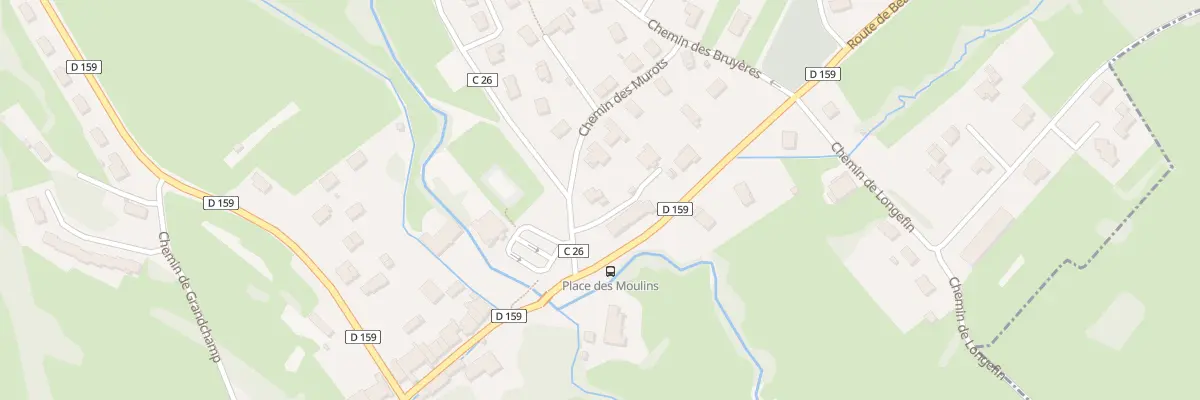 Plan du 44 Che de la Nue à Courbouzon