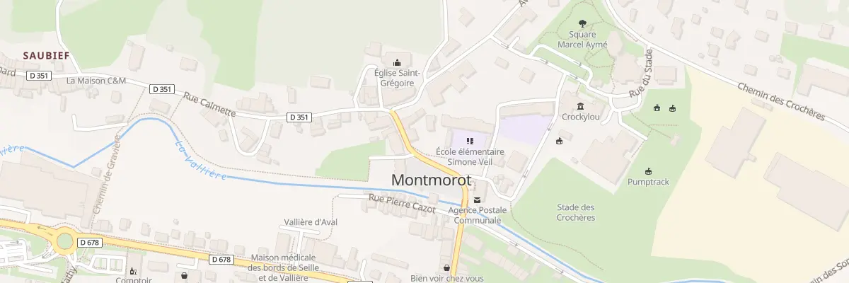 Plan du 20 Pl de la Mairie à Montmorot