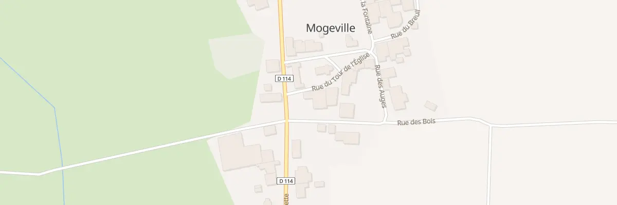 Plan du 3 Rue du Tour de l’Eglise à Mogeville