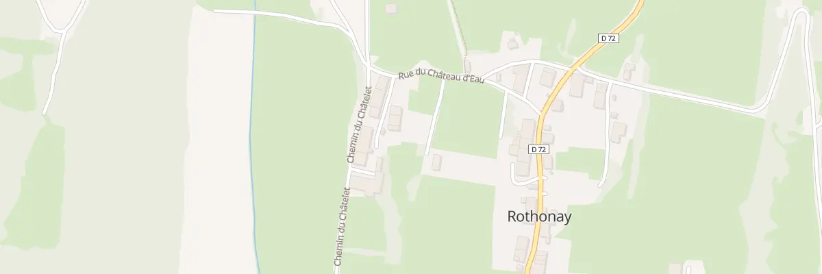 Plan du 8 Rue de la Malatière à Rothonay