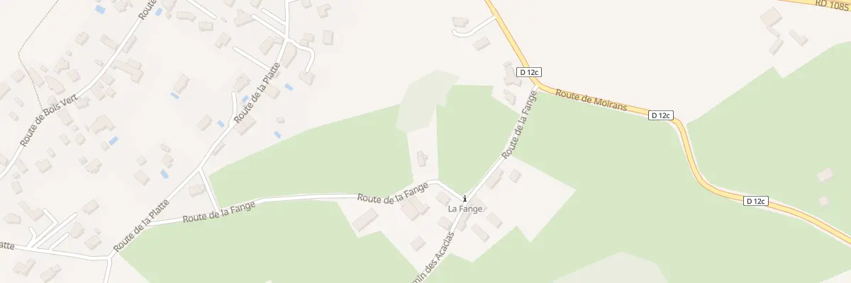 Plan du 200 Rte de la Fange à Charnècles