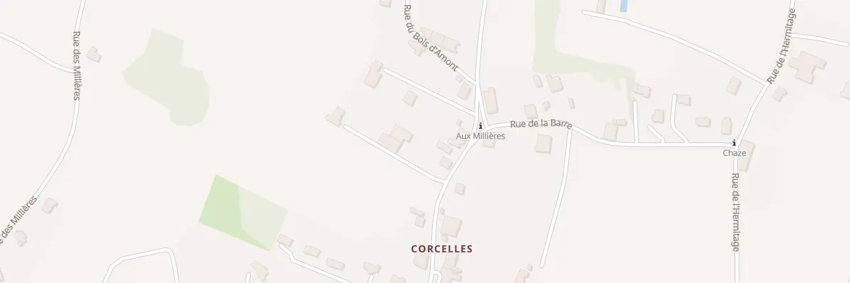 Plan du 33 Rue de Corcelles à Arlay