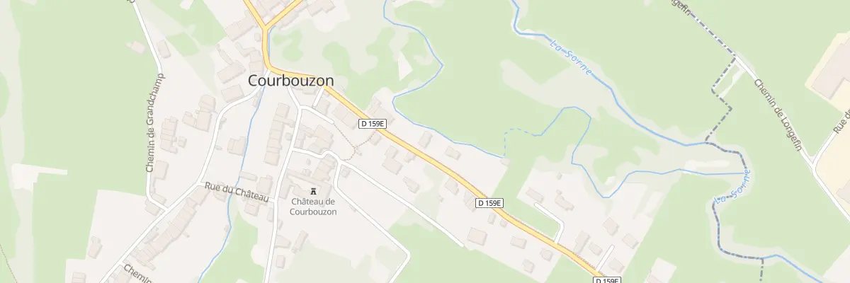 Plan du 169 Rte du Val de Sorne à Courbouzon