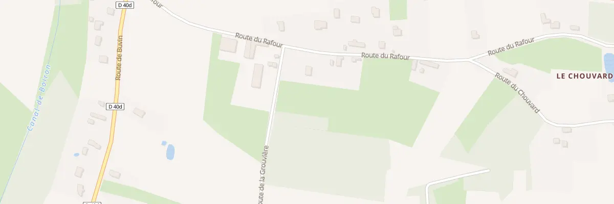 Plan du 300 Rte du Rafour au Bouchage