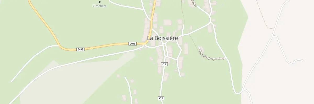 Plan du 11 Rue du Sabotier à La Boissière