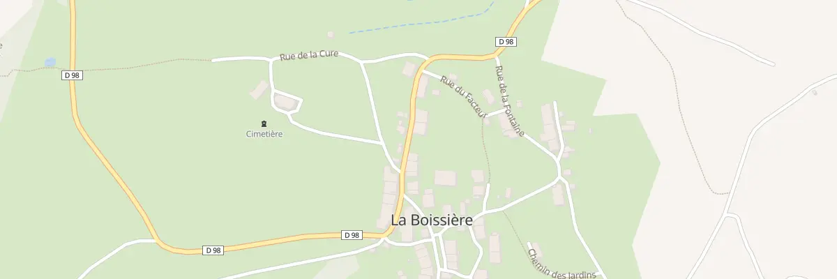 Plan du 102 Rue de la Ranche à La Boissière