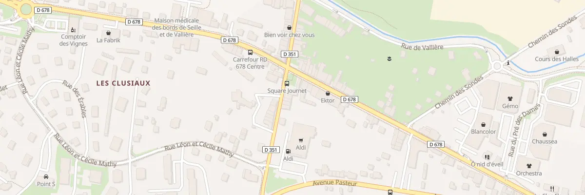 Plan du 1 Rue Jean-Baptiste Billon à Montmorot