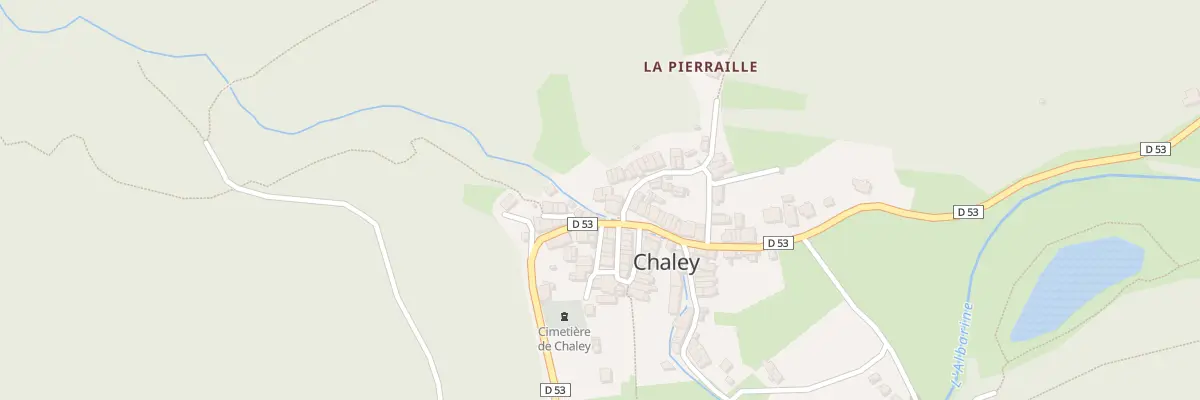 Plan du 9 Rue du Centre à Chaley