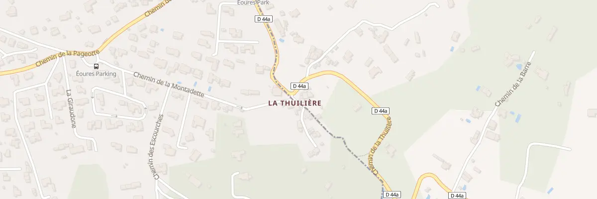 Plan du 9062 La Pageotte à Aubagne