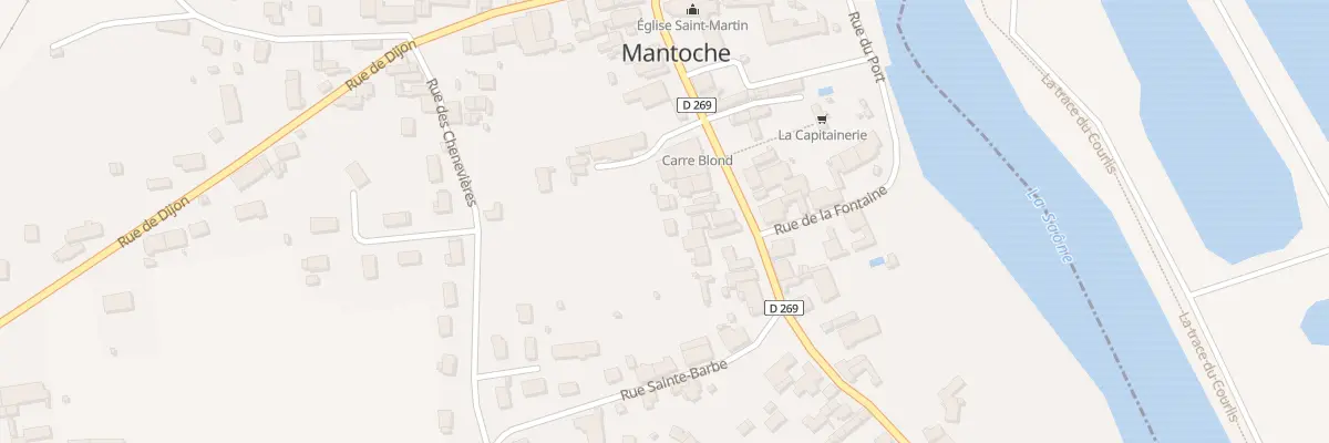 Plan du 34 Rue d’Apremont à Mantoche