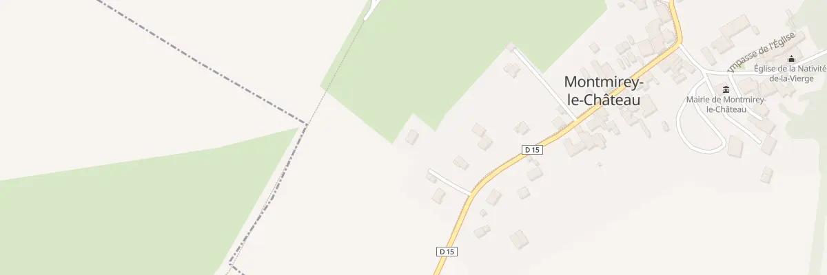Plan du 1 Che des Vignes Bardoux à Montmirey-le-Château