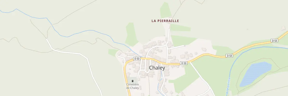 Plan du 3 Rue du Chateau Foliet à Chaley