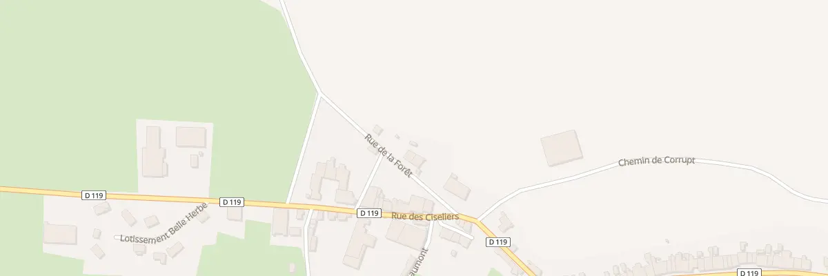 Plan du 6 Rue de la Foret à Romain-sur-Meuse