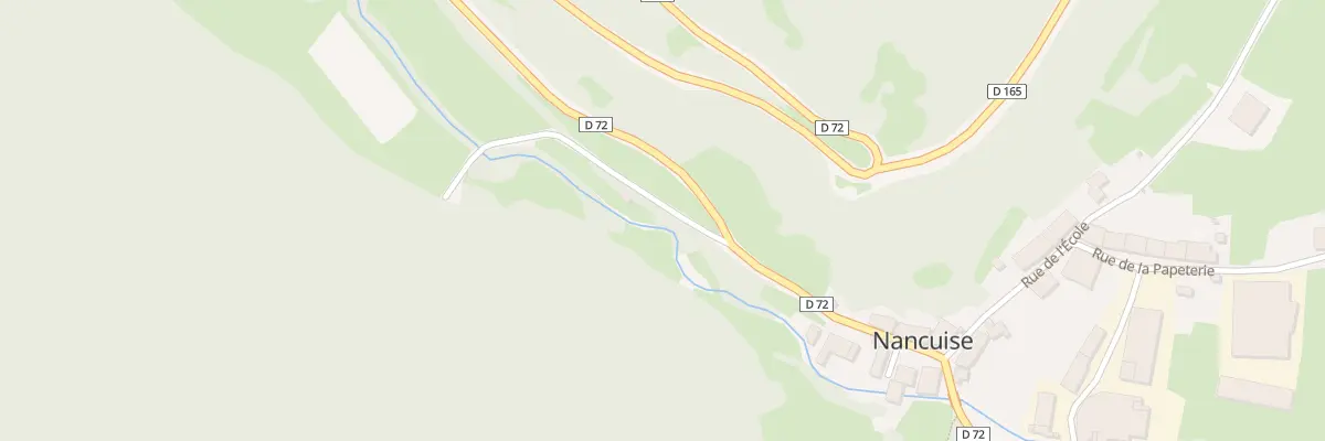 Plan du 5046 Rte d’Arinthod à Nancuise