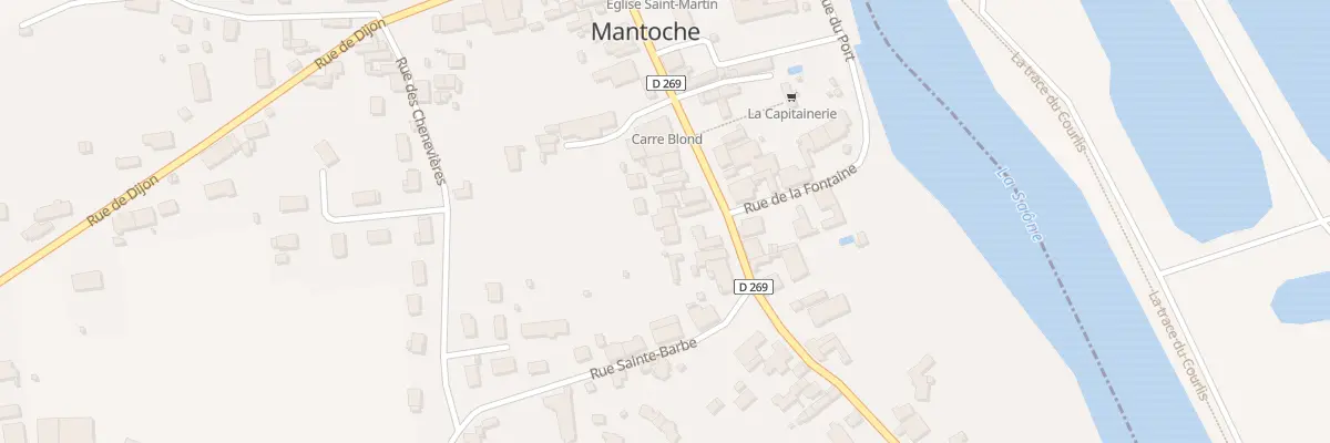 Plan du 36 Rue d’Apremont à Mantoche