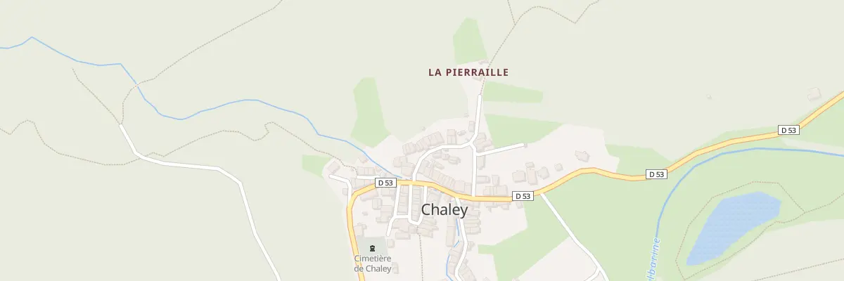 Plan du 9 Rue du Chateau Foliet à Chaley