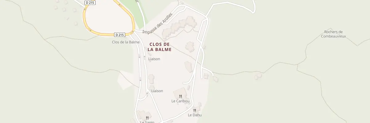 Plan du 366 Imp des Arolles à Corrençon-en-Vercors