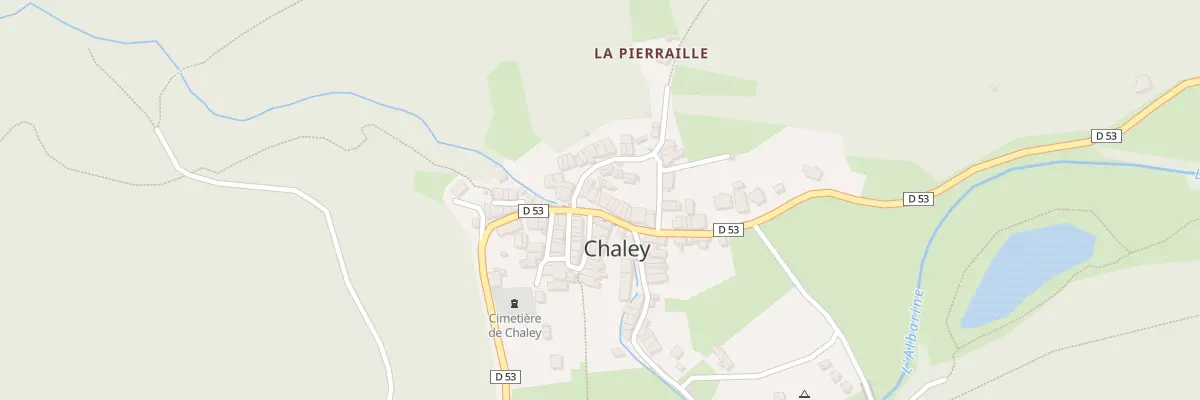 Plan du 17 Rue du Centre à Chaley