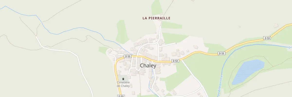 Plan du 2 Rue du Chateau Folliet à Chaley