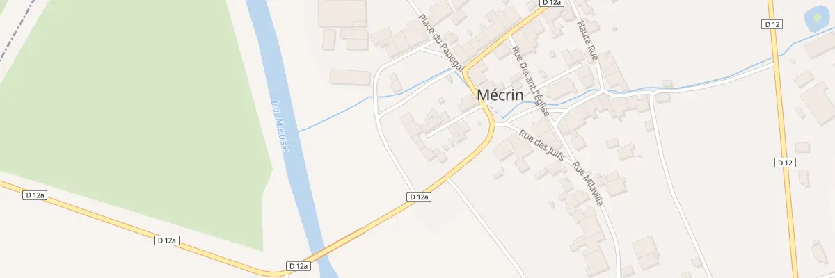Plan du 10 Imp du Chateau à Mécrin