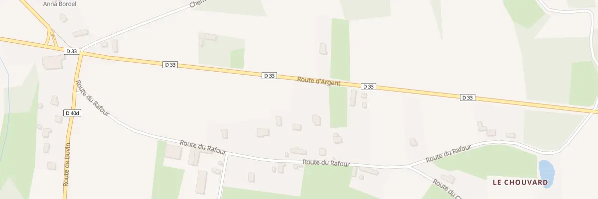 Plan du 375 Rte du Rafour au Bouchage