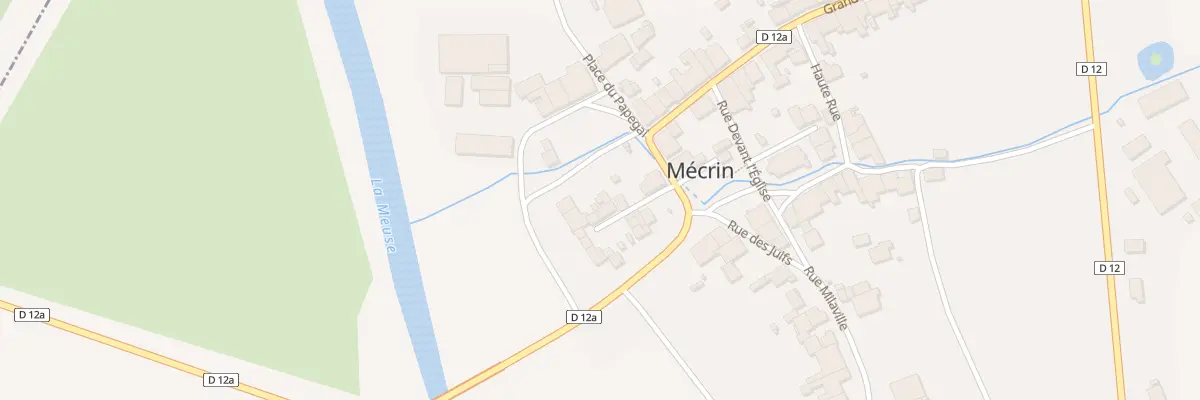 Plan du 4 Imp du Chateau à Mécrin